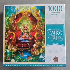 MasterPieces Classic Fairy Tales Tea Party Time 1000 pc Alice In Wonderland